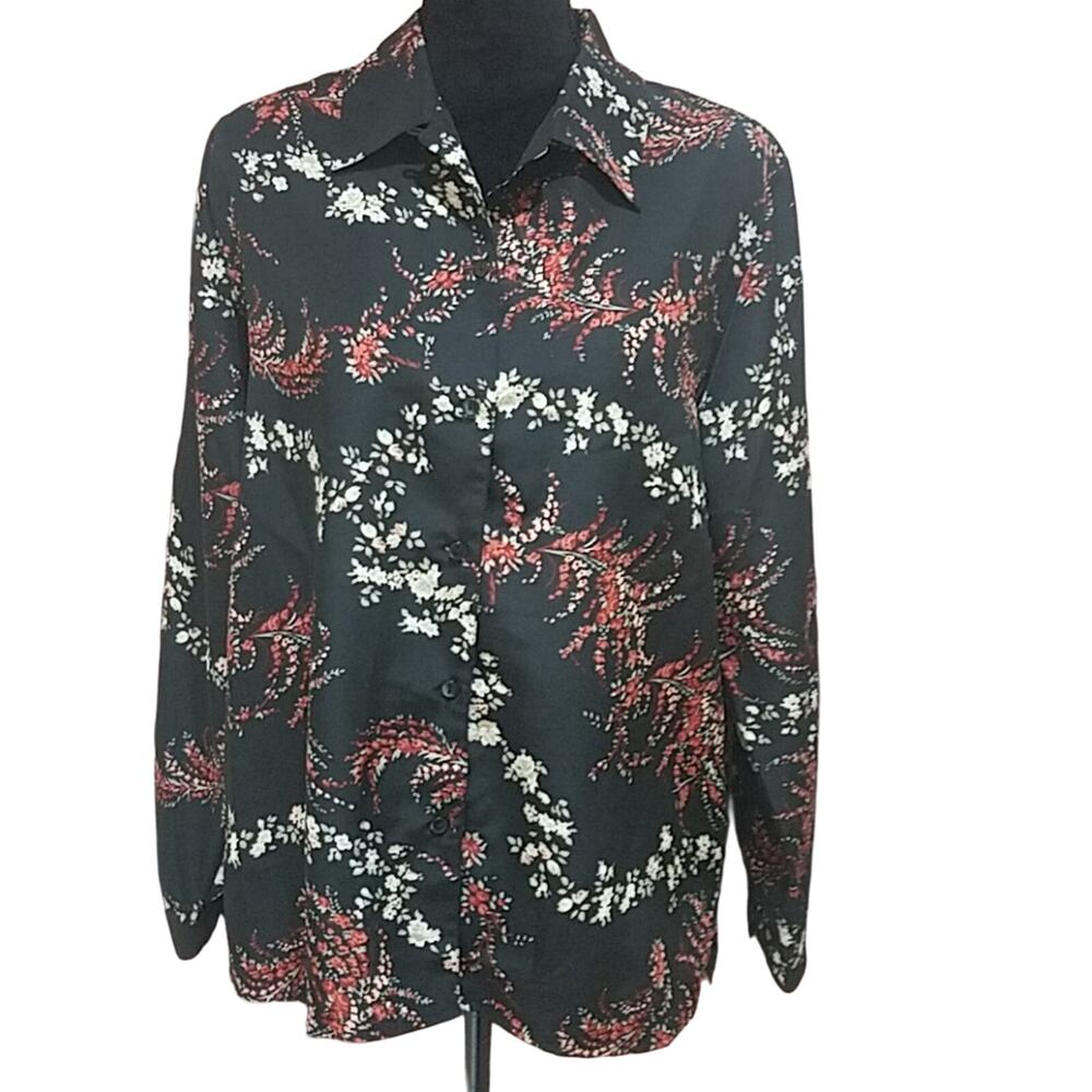 Claudia Richard Large Floral Shirt
